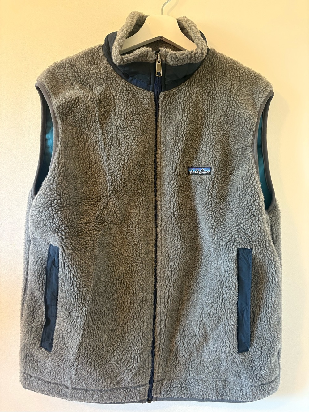 Vintage 90s Patagonia Deep Pile Fleece Vest L